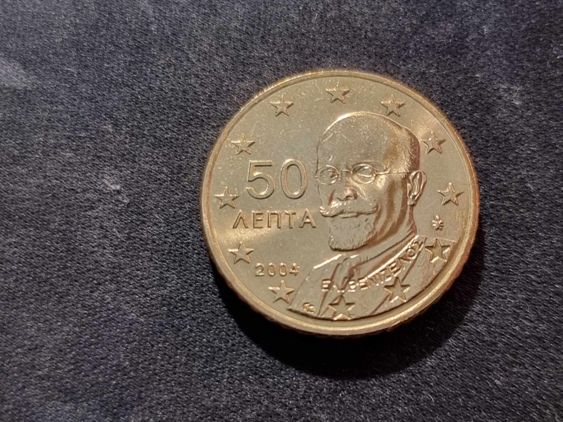  Griechenland 50 Cent 2004 STG   