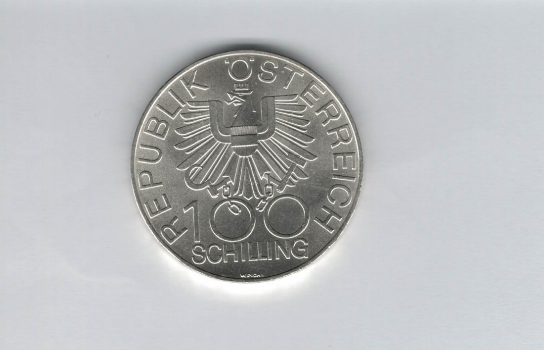  100 Schilling 1979 200 Jahre Innviertel bei Österreich silber Österreich 2.Rep (01914/22)   