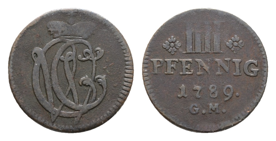  Trier; Kleinmünze 1789   