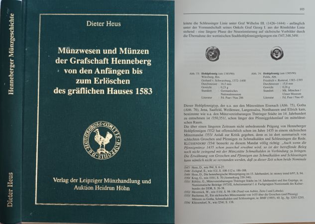  Dieter Heus; Münzwesen und Münzen der Grafschaft Henneberg   