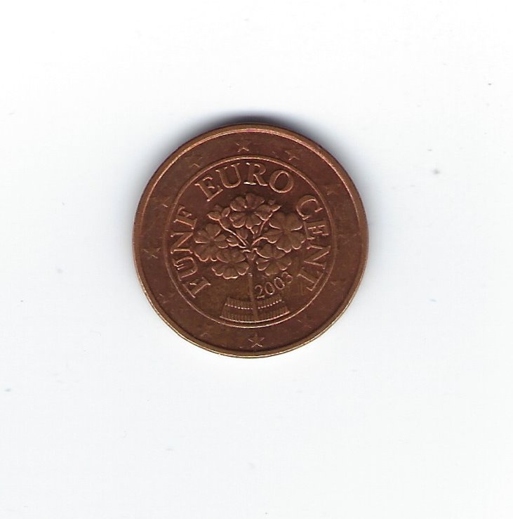  Österreich 5 Cent 2003   