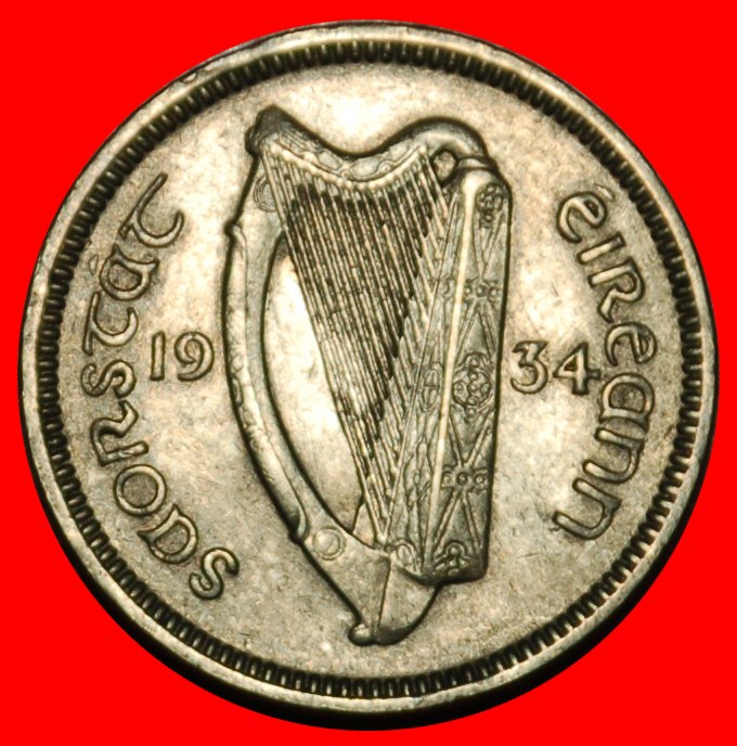  Ⰶ GREAT BRITAIN (1928-1935): IRELAND ★ 3 PENCE 1934 HARE!★LOW START ★ NO RESERVE!   