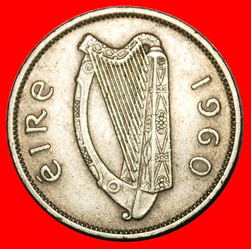  Ⰶ GREAT BRITAIN (1942-1969): IRELAND ★ 6 PENCE 1960 IRISH WOLFHOUND!★LOW START ★ NO RESERVE!   