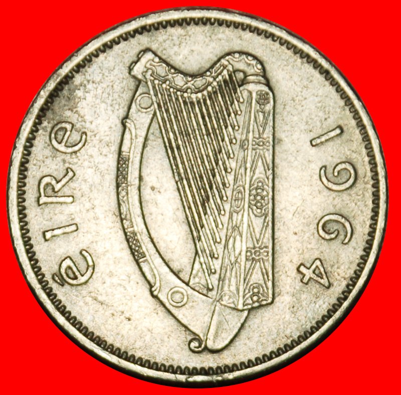  Ⰶ GREAT BRITAIN (1942-1969): IRELAND ★ 6 PENCE 1964 IRISH WOLFHOUND!★LOW START ★ NO RESERVE!   