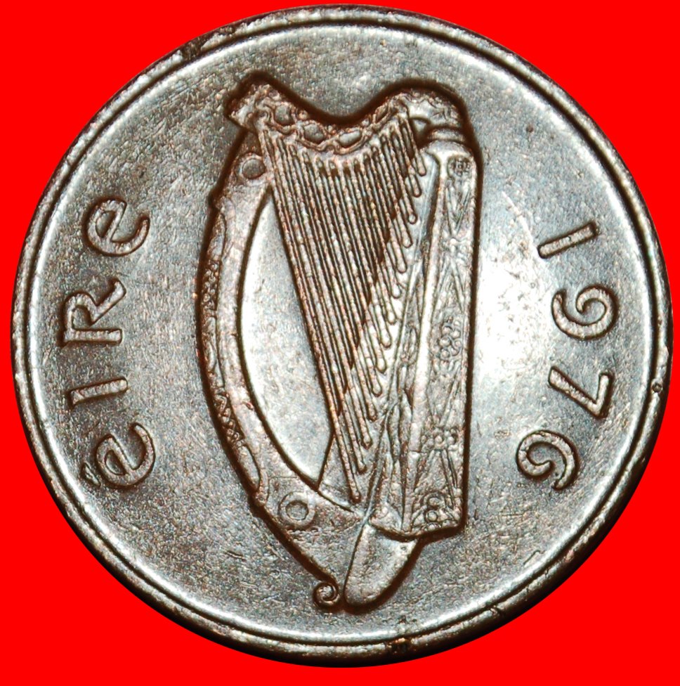  Ⰶ BOOK OF KELLS (1971-2000): IRLAND ★ 2 PENCE 1976!  ★OHNE VORBEHALT!   