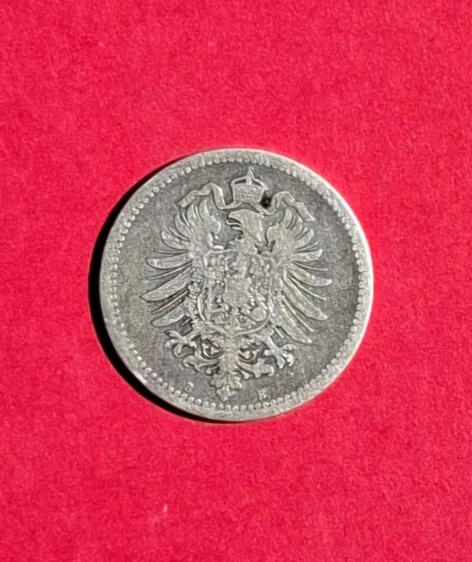  DEUTSCHES REICH 50 Pfennig 1876 B **SS**   