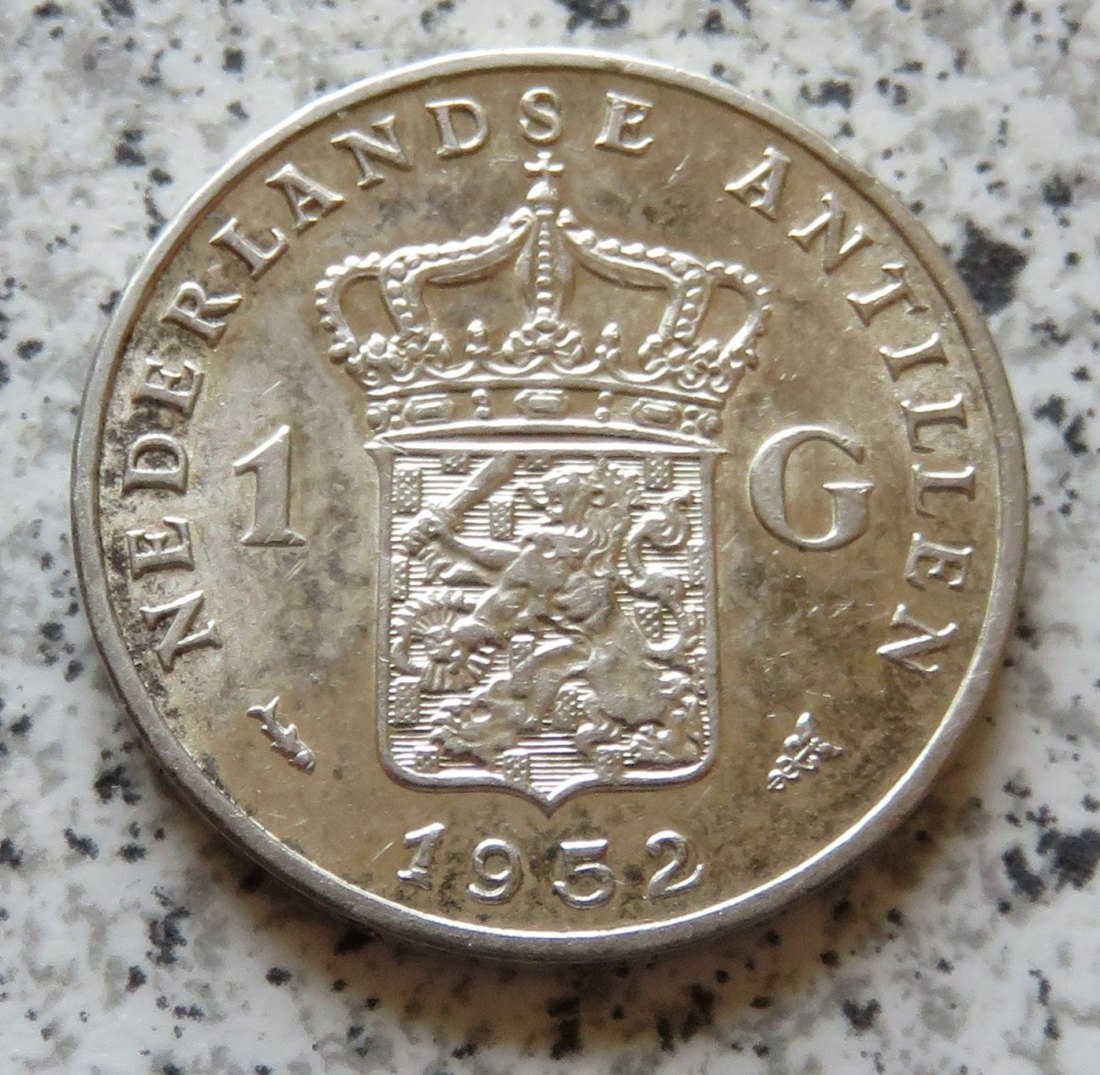  Niederländisch Antillen 1 Gulden 1952   