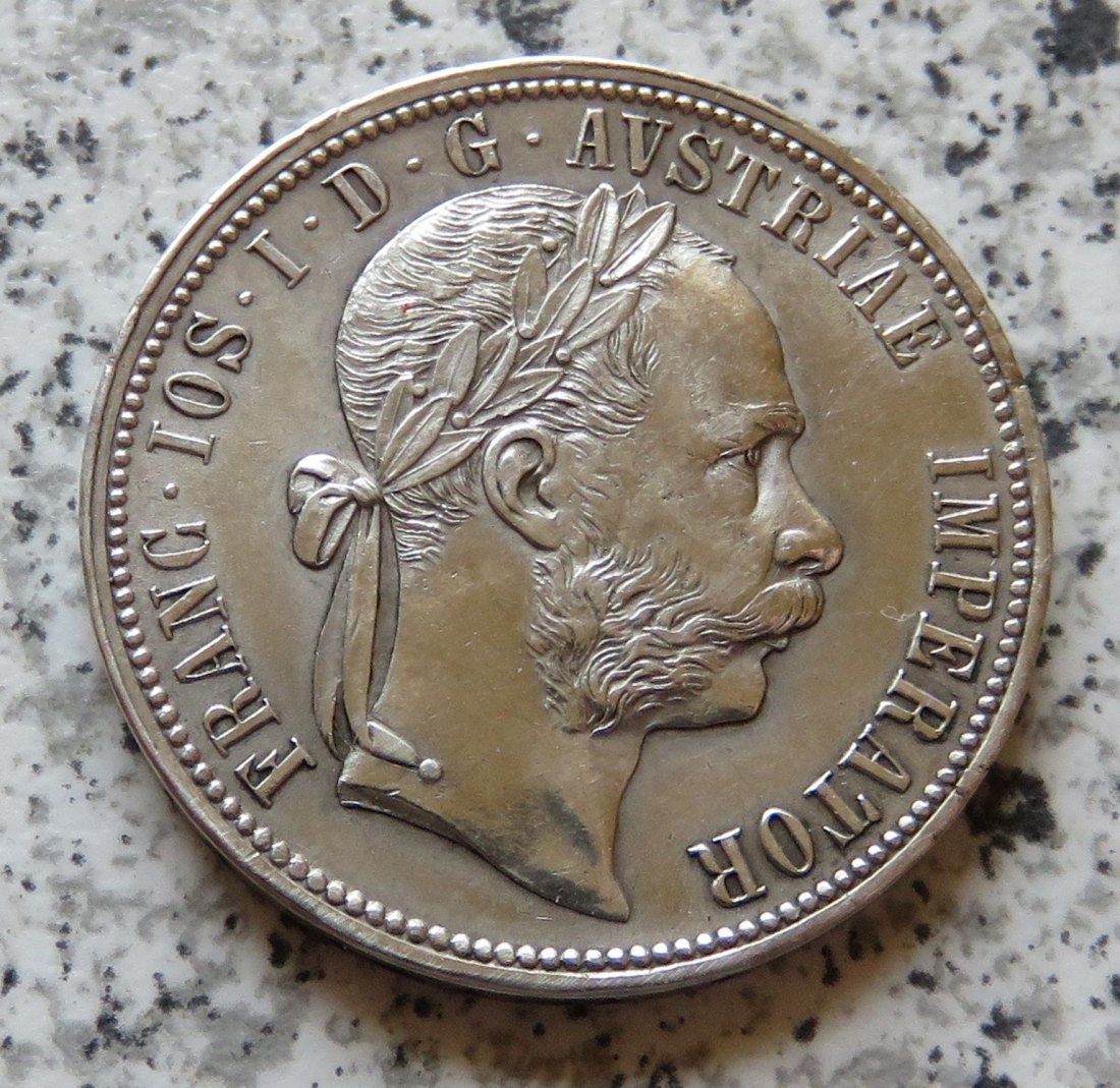  Österreich 1 Florin 1889 / 1 Gulden 1889   