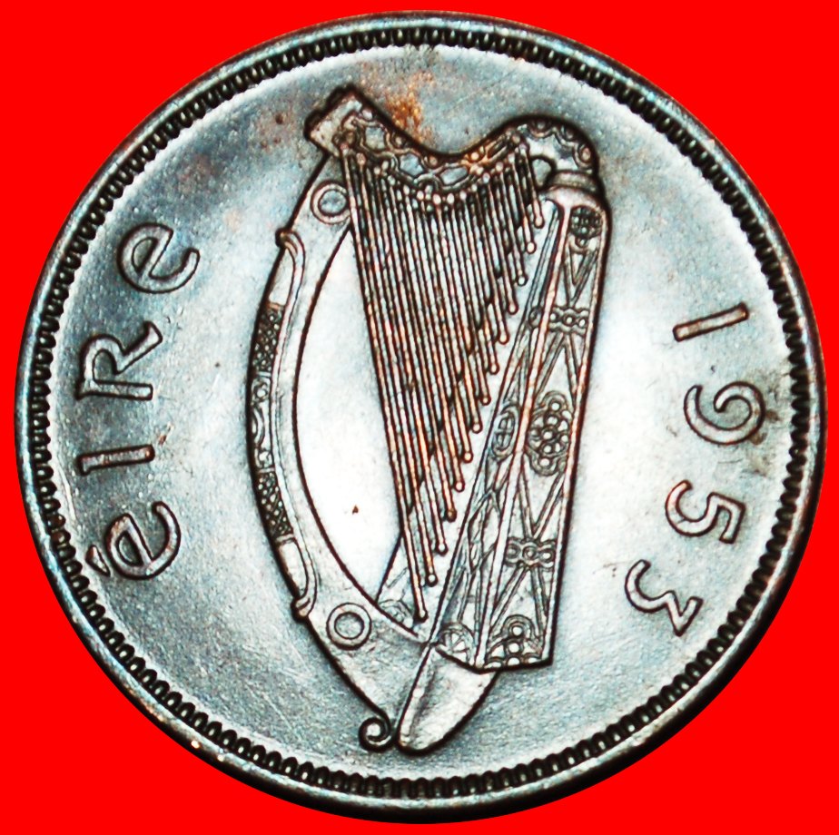  Ⰶ GROSSBRITANNIEN (1939-1967): IRLAND ★1/2 PENNY 1953 SCHWEIN KRIEGSZEIT (1939-1945)★OHNE VORBEHALT!   