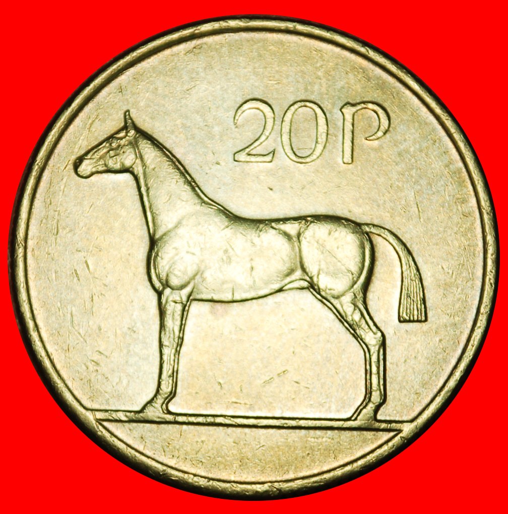  Ⰶ PFERD (1985-2000): IRLAND ★ 20 PENCE 1992!  ★OHNE VORBEHALT!   