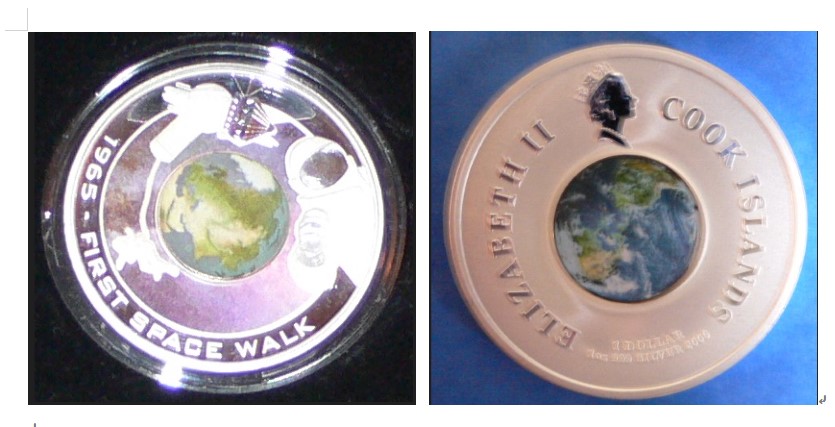  ORBIT- Australia 2009 - First Space Walk - 1 Oz SILVER 999.PP. Full Packaging.   