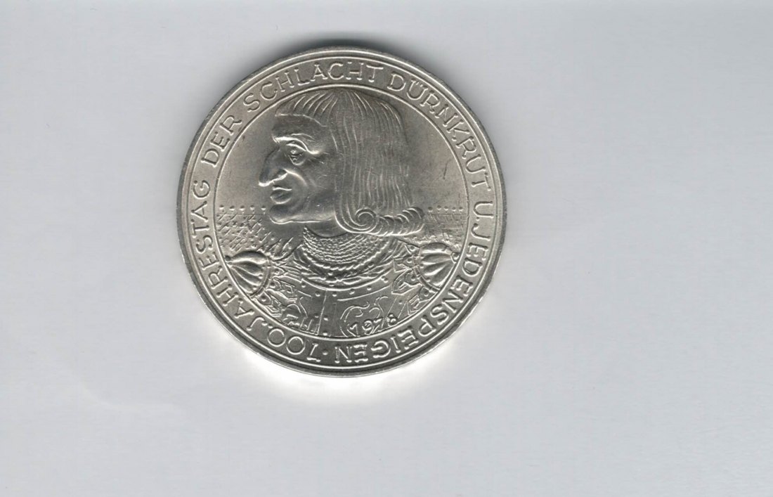  100 Schilling 1978 Schlacht Dürnkrut und Jedenspeigen Ag Österreich 2. Republik (1914/18   