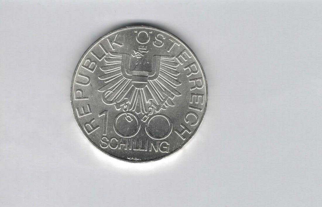  100 Schilling 1979 200 Jahre Innviertel bei Österreich silber Österreich 2.Rep (01914/22)   