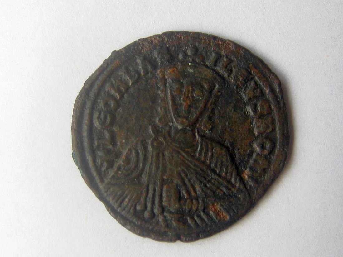  Byzantinisches Reich Kaiser Leo VI. (871-912); Follis, Bronze,  6,68 Gramm   