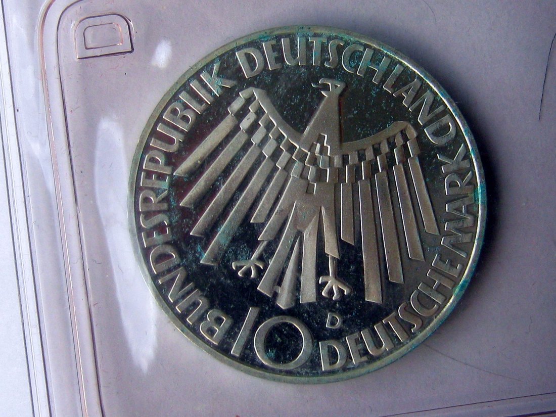  XX. Olympische Sommerspiele 1972 in München - Strahlenspirale ;D=München;Polierte Platte (PP, Proof   