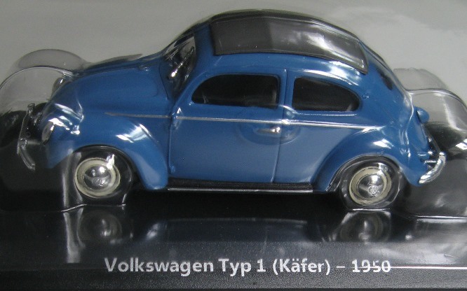  Volkswagen Typ 1(Käfer) 1950 - Modellauto 1:43-VW Collection-Originalverpackung   