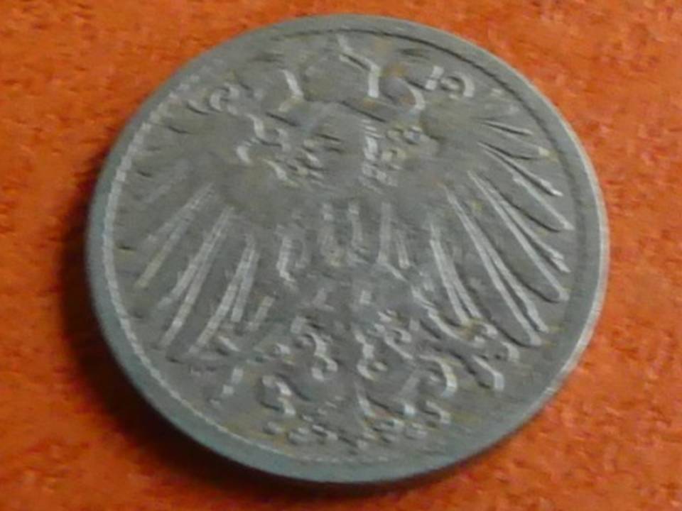  Deutschland Kaiserreich 10 Pfennig 1893 G, seltener Jahrgang.   