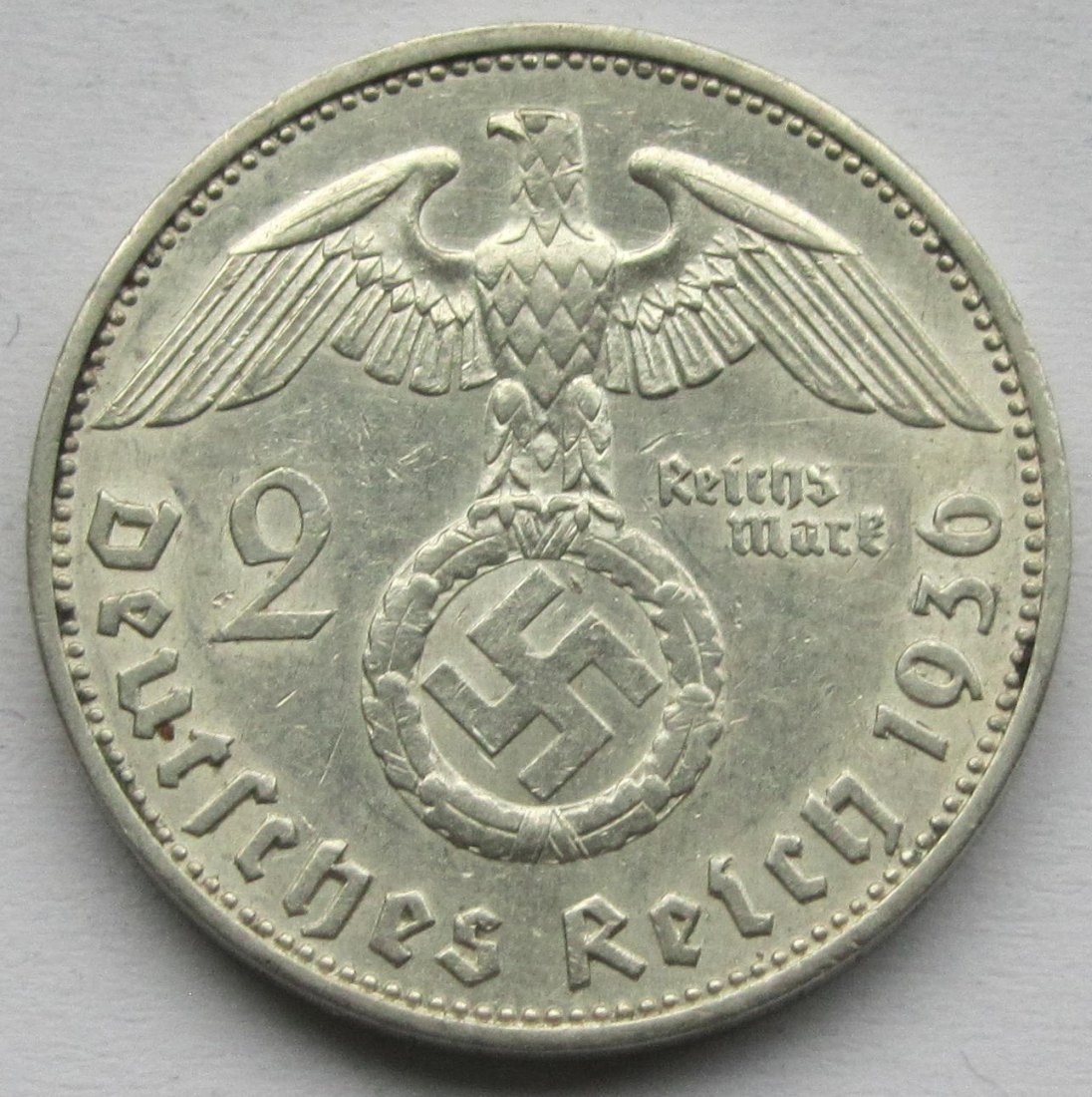  Deutsches Reich: 2 Mark 1936 E   