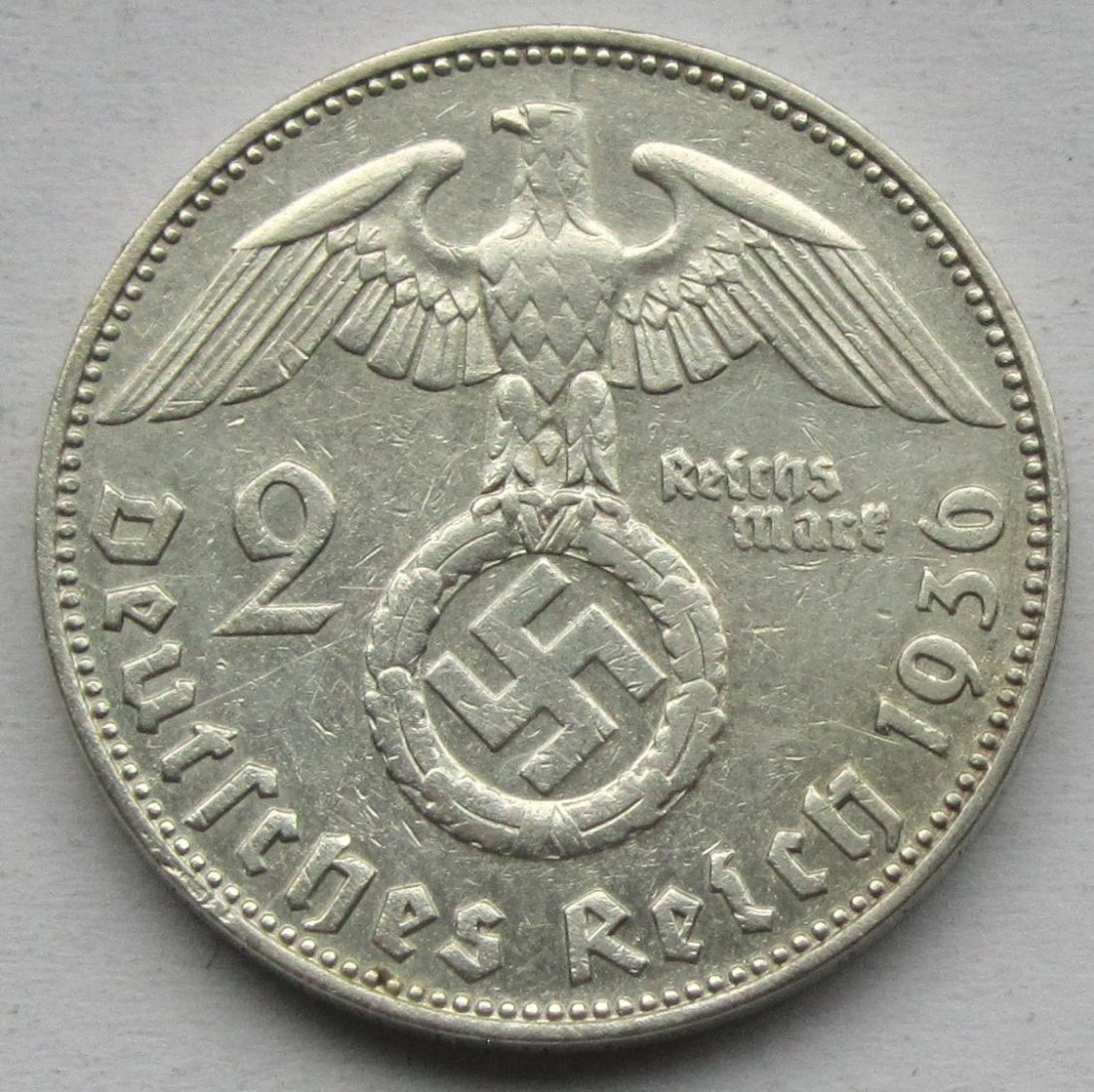  Deutsches Reich: 2 Mark 1936 J   