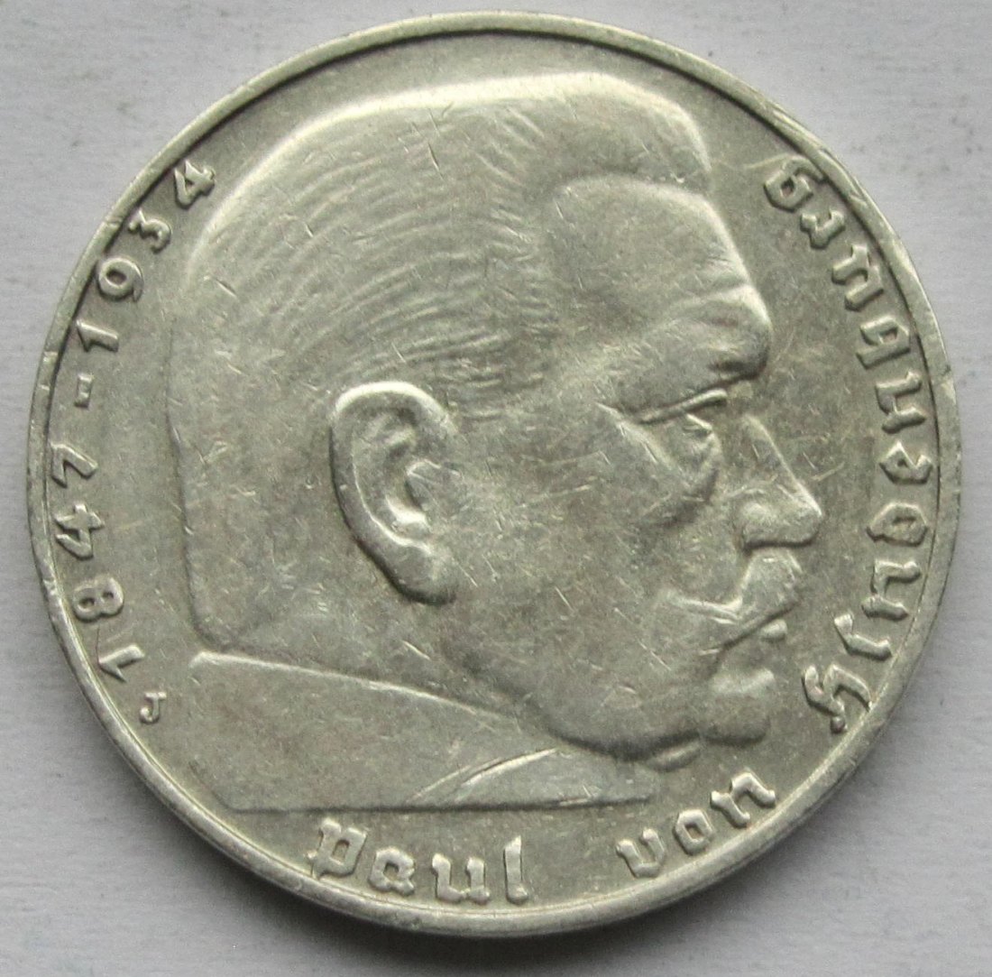  Deutsches Reich: 2 Mark 1936 J   