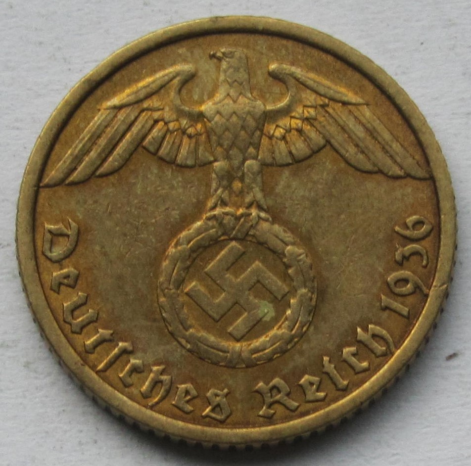  Deutsches Reich: 5 Pfennig 1936 A   