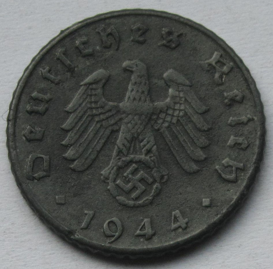  Deutsches Reich: 5 Pfennig 1944 A   