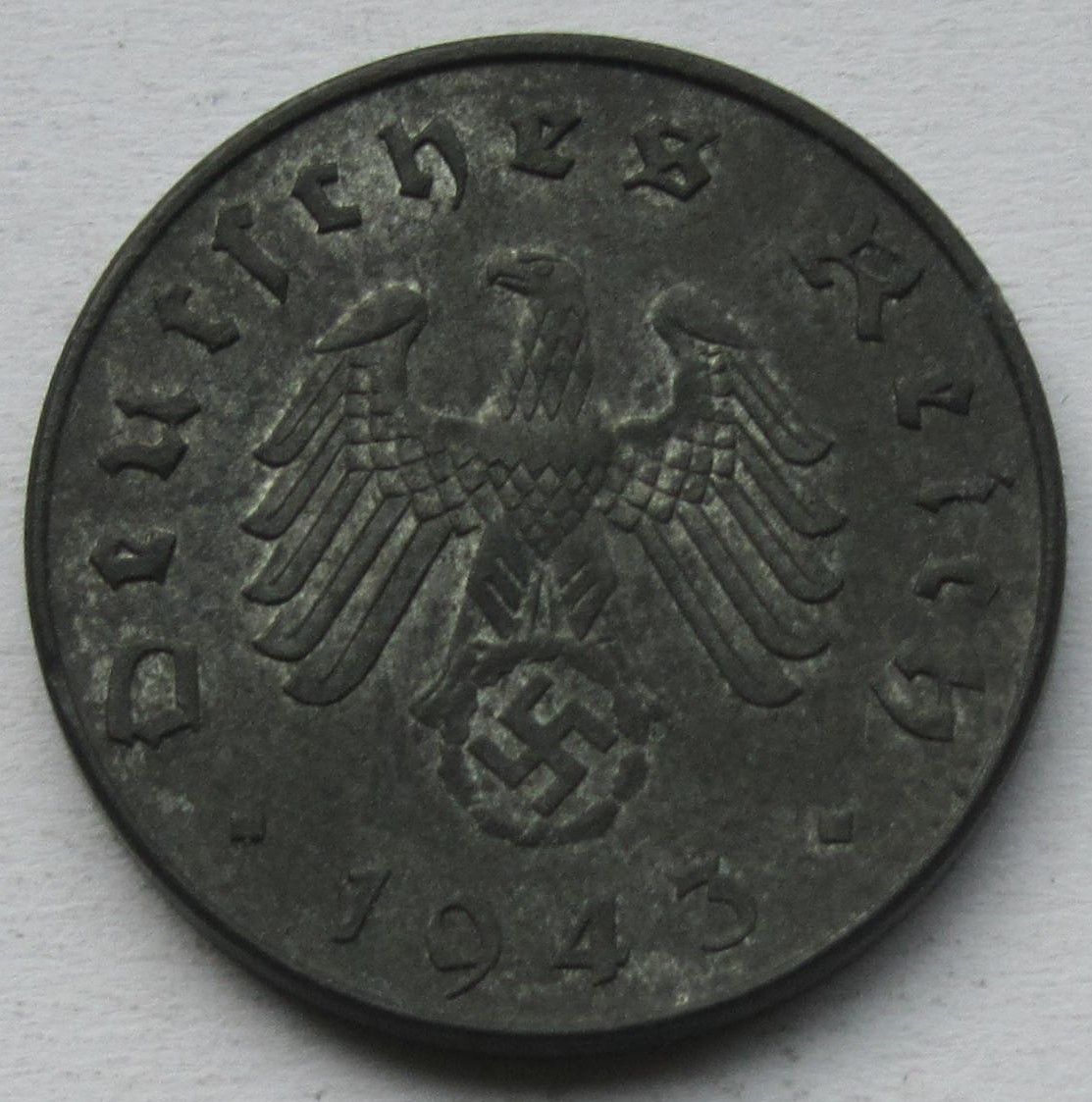  Deutsches Reich: 10 Pfennig 1943 J   