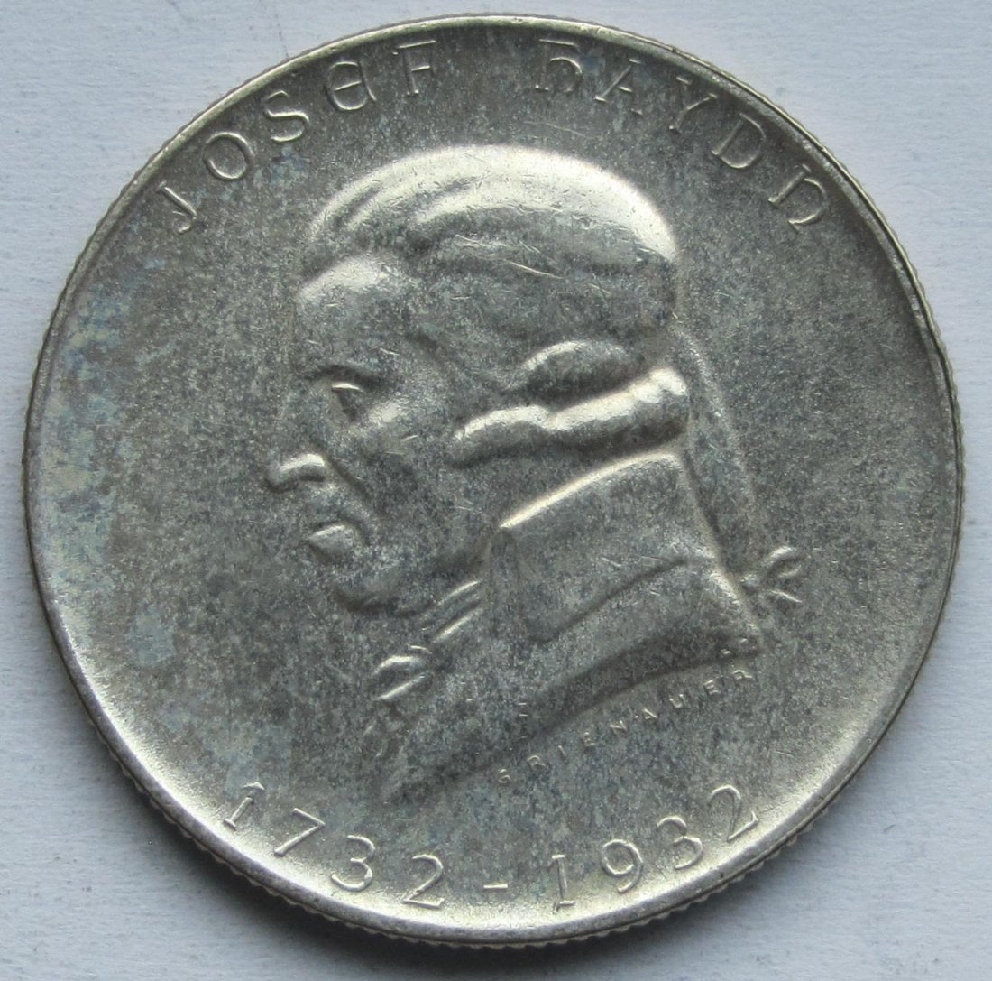  Österreich: 2 Schilling Haydn 1932   