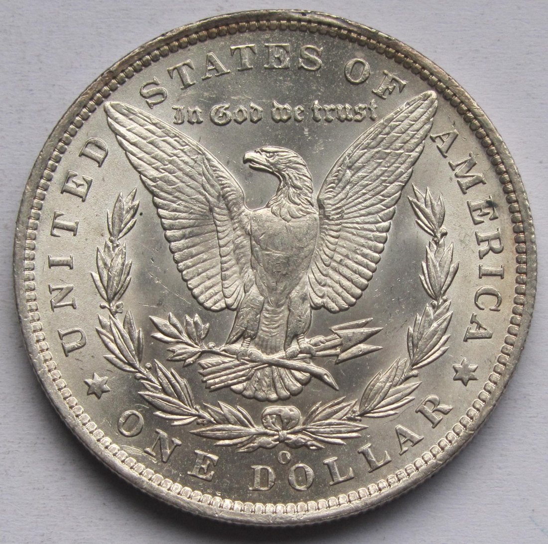  USA Vereinigte Staaten: 1 Dollar (Morgan-Dollar) 1885 O   