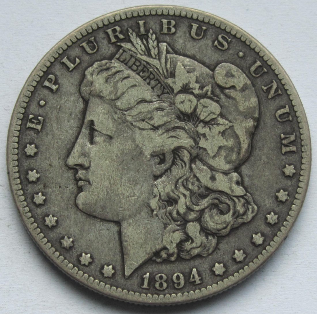  USA Vereinigte Staaten: 1 Dollar (Morgan-Dollar) 1894 O   