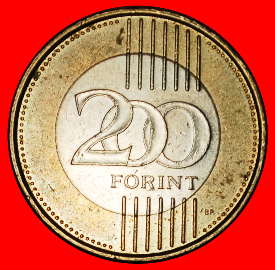  Ⰶ LANGE LEGENDE (2009-2011): UNGARN ★ 200 FORINT 2011 BRÜCKE VZGL STEMPELGLANZ! OHNE VORBEHALT!   