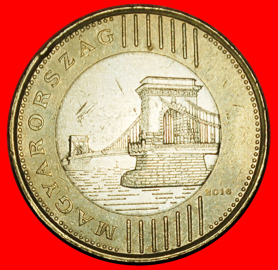  Ⰶ SHORT LEGEND (2012-2024): HUNGARY ★ 200 FORINTS 2016 BRIDGE! LOW START ★ NO RESERVE!   