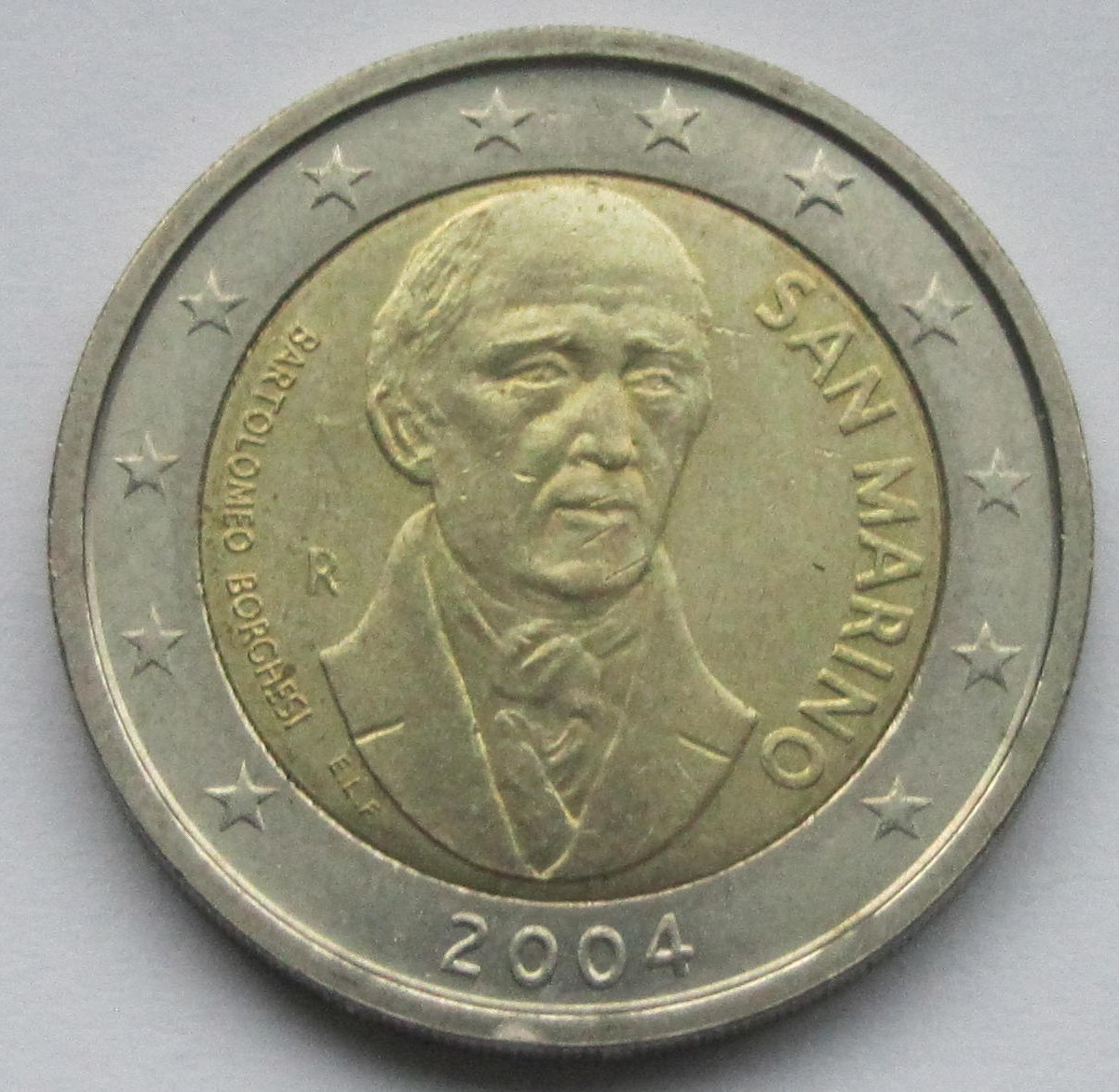  San Marino: 2 Euro Borghesi 2004 (lose)   