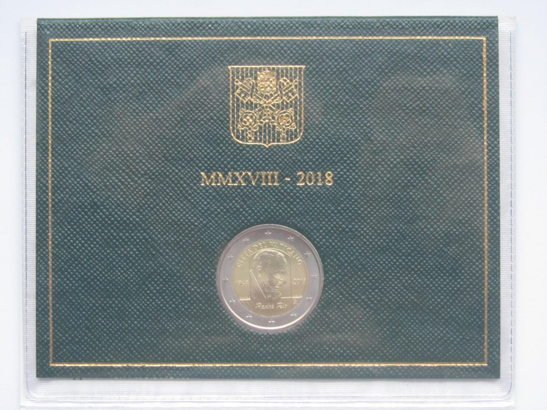  Vatikan: 2 Euro Padre Pio 2018   