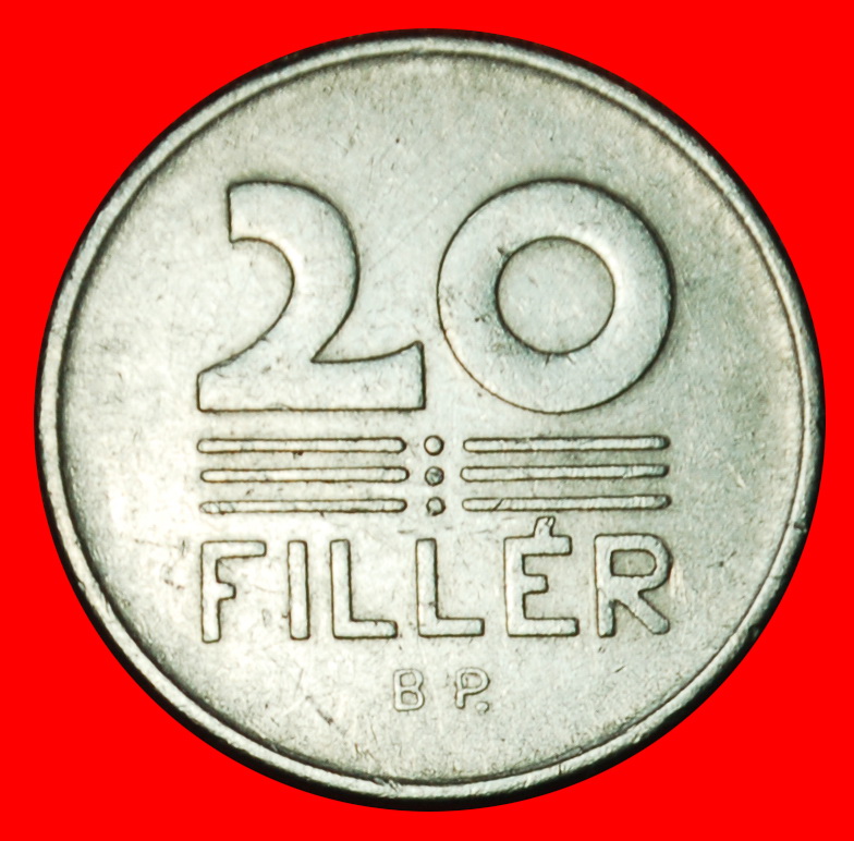  Ⰶ COMMUNIST WHEAT (1953-1966): HUNGARY ★ 20 FILLERS 1963!  LOW START ★ NO RESERVE!   