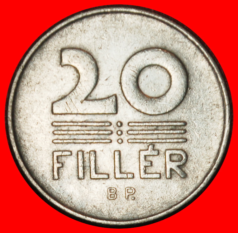  Ⰶ COMMUNIST WHEAT (1953-1966): HUNGARY ★ 20 FILLERS 1965!  LOW START ★ NO RESERVE!   