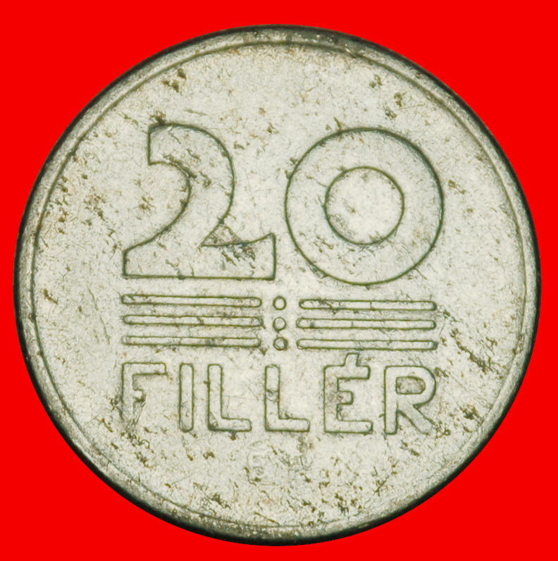  Ⰶ BIG COMMUNIST WHEAT (1953-1966): HUNGARY ★ 20 FILLERS 1953! LOW START★ NO RESERVE!   