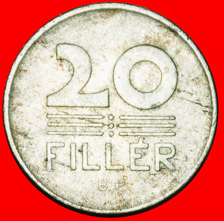  Ⰶ BIG COMMUNIST WHEAT (1953-1966): HUNGARY ★ 20 FILLERS 1966 UNCOMMON! LOW START★ NO RESERVE!   