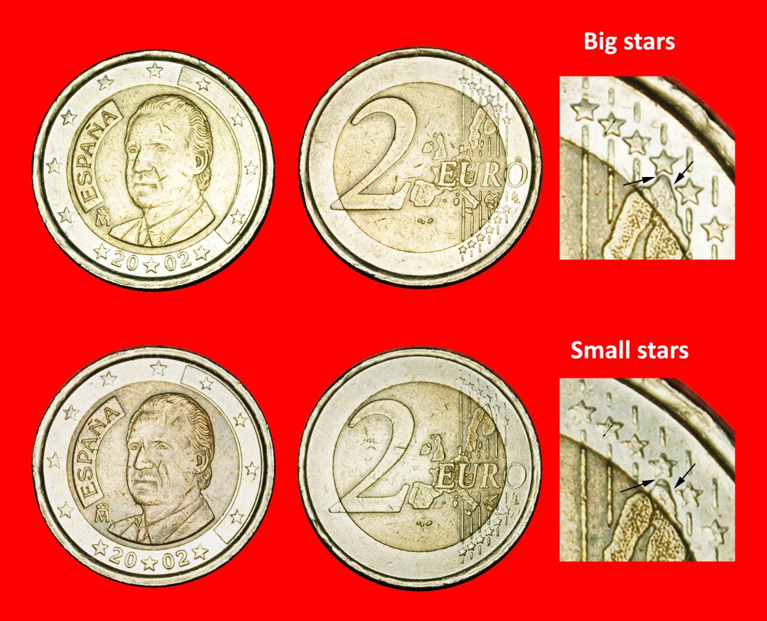  Ⰶ PHALLIC 1999-2006:SPAIN★2 EURO 2002★JUAN CARLOS I 1975-2014★UNPUBLISHED SET★LOW START★ NO RESERVE!   