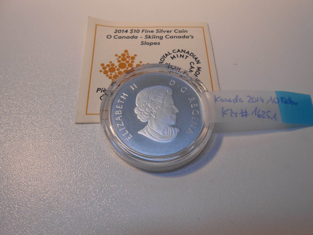  Kanada Silber 10 Dollar 2014   