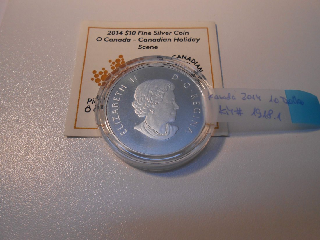  Kanada Silber 10 Dollar 2014   