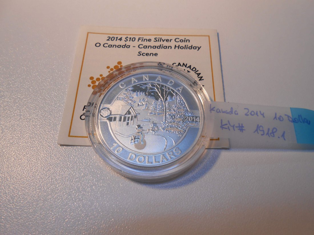  Kanada Silber 10 Dollar 2014   