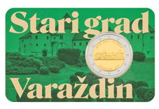 Kroatien ...2 Euro Gedenkmünze 2024...bu...Coincard...Varaždin   