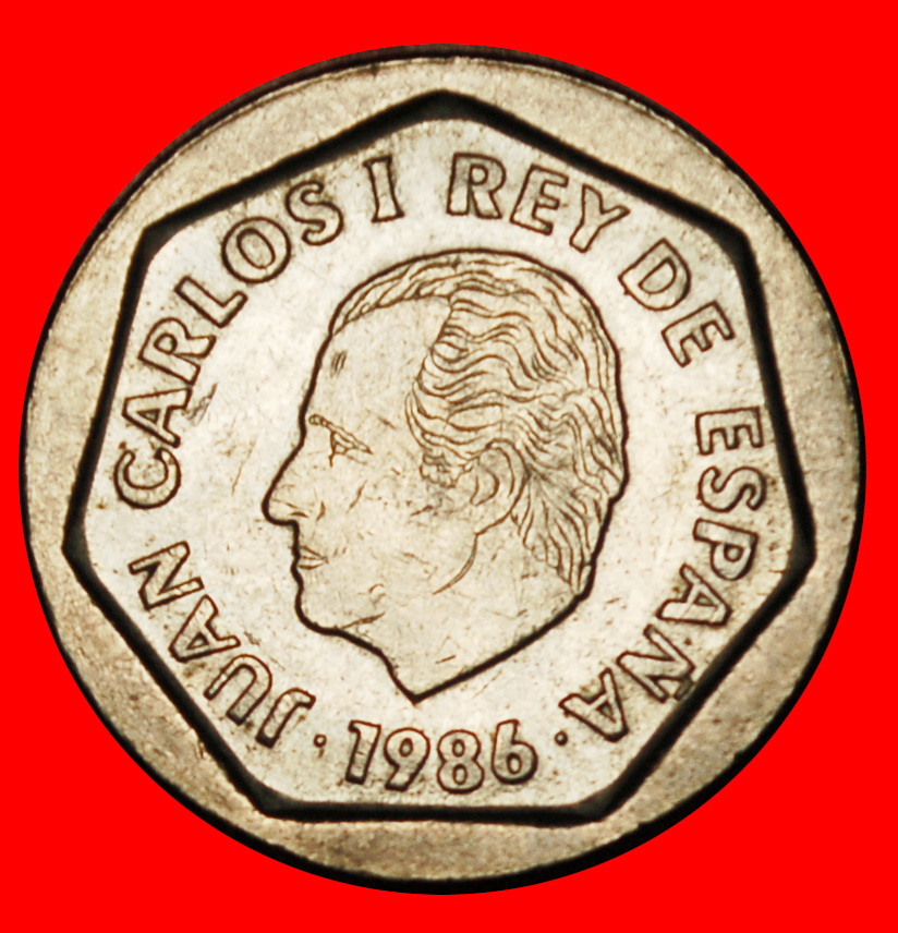  Ⰶ BOLD FONT (1986-1988):SPAIN★200 PESETAS 1986 UNCOMMON★JUAN CARLOS I (1975-★LOW START ★ NO RESERVE!   