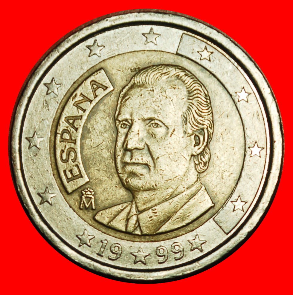  Ⰶ PHALLISCHE TYP 1999-2006: SPANIEN ★ 2 EURO 1999! JUAN CARLOS I. (1975-2014)★OHNE VORBEHALT!   