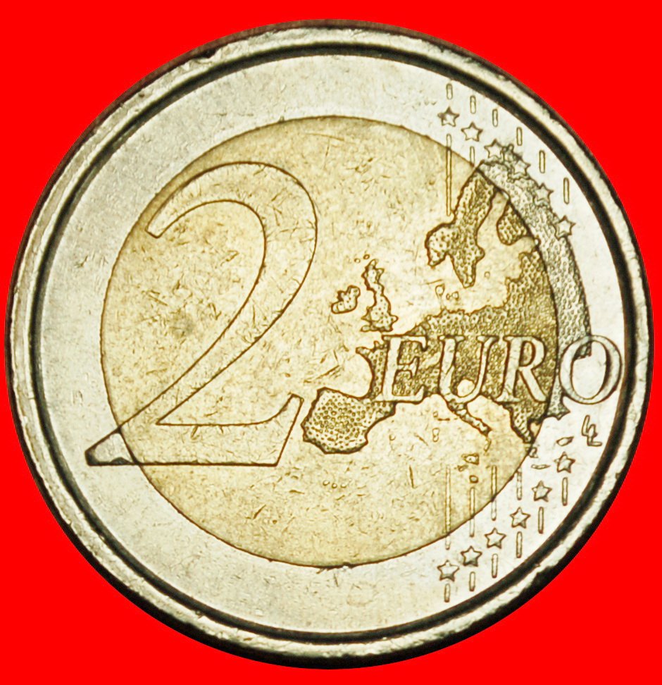  Ⰶ NON-PHALLIC TYPE 2010-2014: SPAIN ★ 2 EURO 2014! JUAN CARLOS I (1975-2014)★LOW START ★ NO RESERVE!   