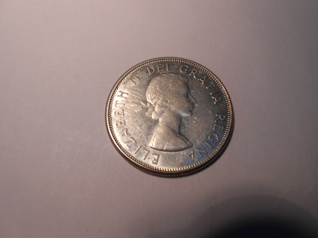  Kanada Silber 50 Cent 1964 (Silber 800)   