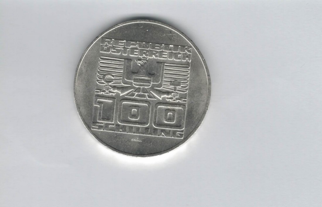  100 Schilling 1978 1100 Jahre Villach/Kärnten silber Österreich 2. Republik (01914/19)   