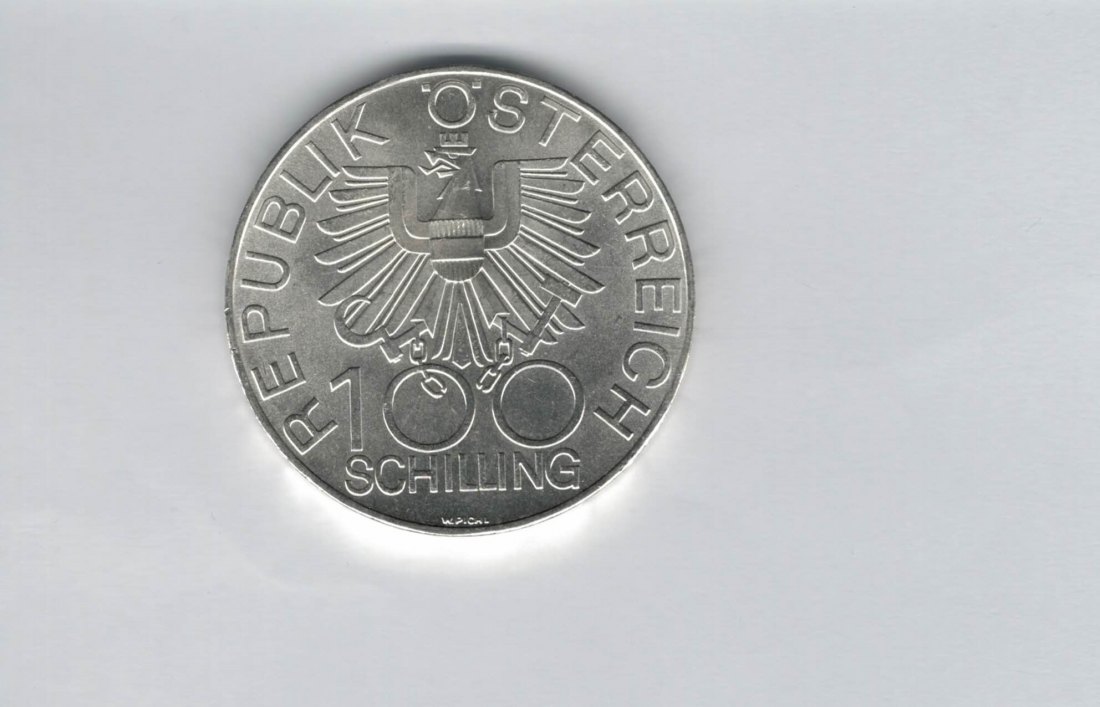  100 Schilling 1979 200 Jahre Innviertel bei Österreich silber Österreich 2.Rep (01914/22)   