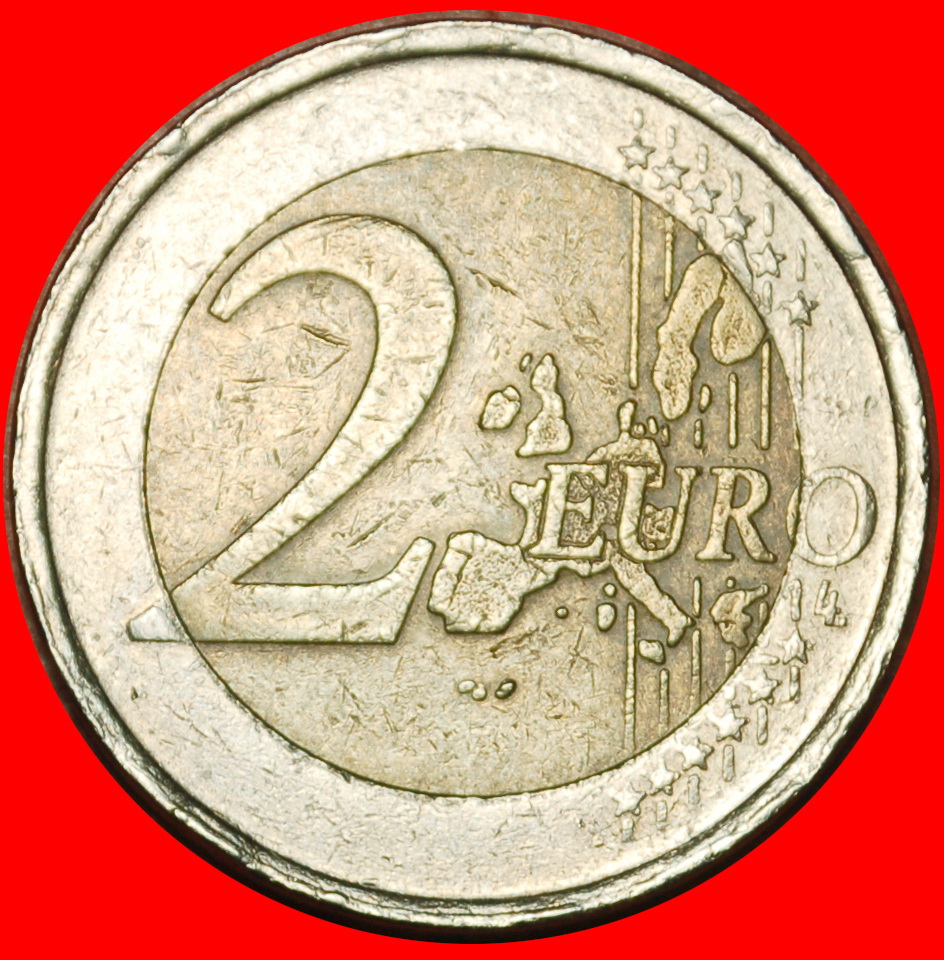  Ⰶ PHALLIC TYPE 2002-2006: IRELAND ★ 2 EURO 2002 RIM r1!  ★LOW START ★ NO RESERVE!   